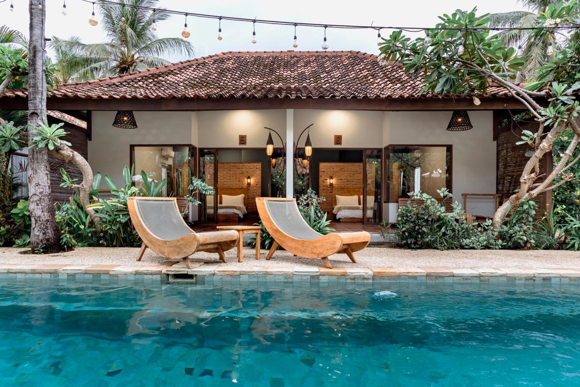 Belukar Villas Гили Траванган Экстерьер фото