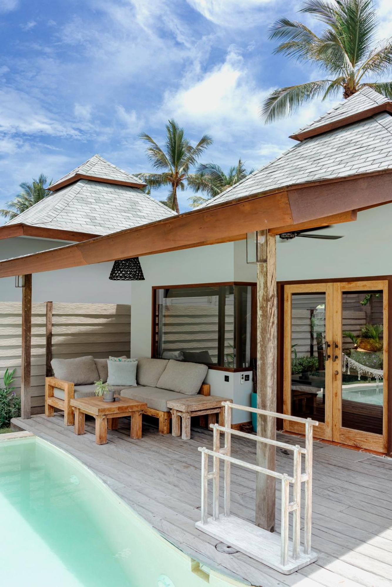 Belukar Villas Гили Траванган Экстерьер фото